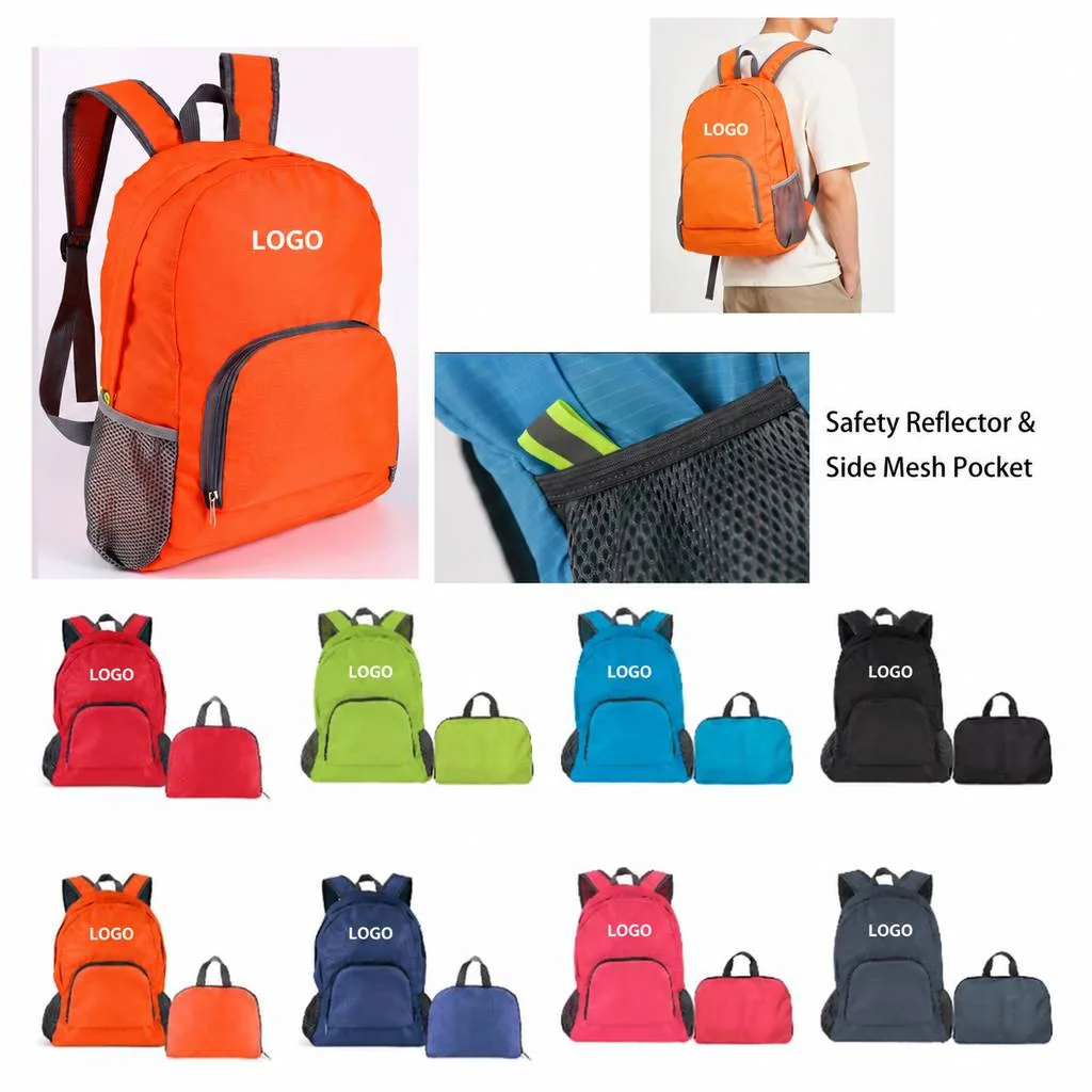 Compact Foldable Daypack for Travel Hiking Commuting
