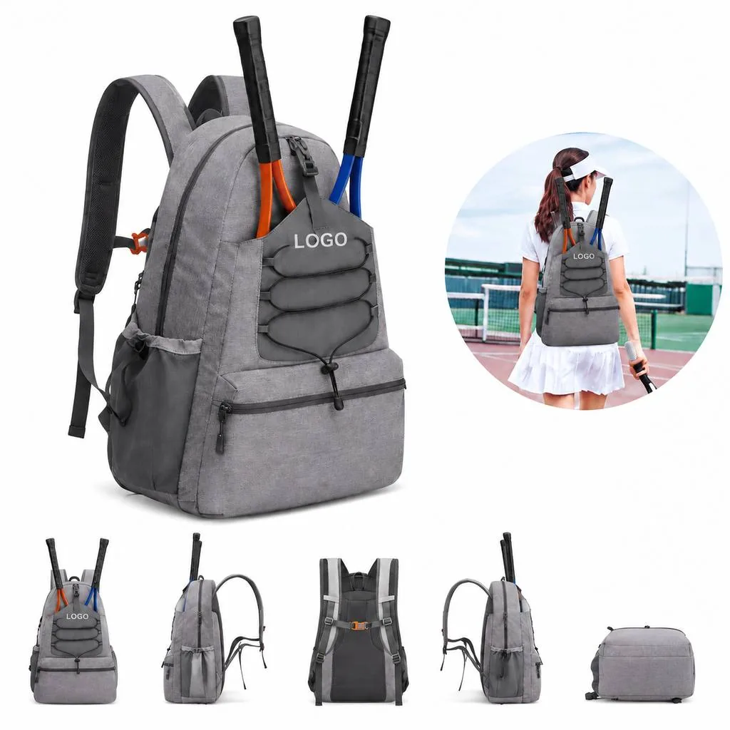 Tennis Bag with Ventilated Shoe Pocket