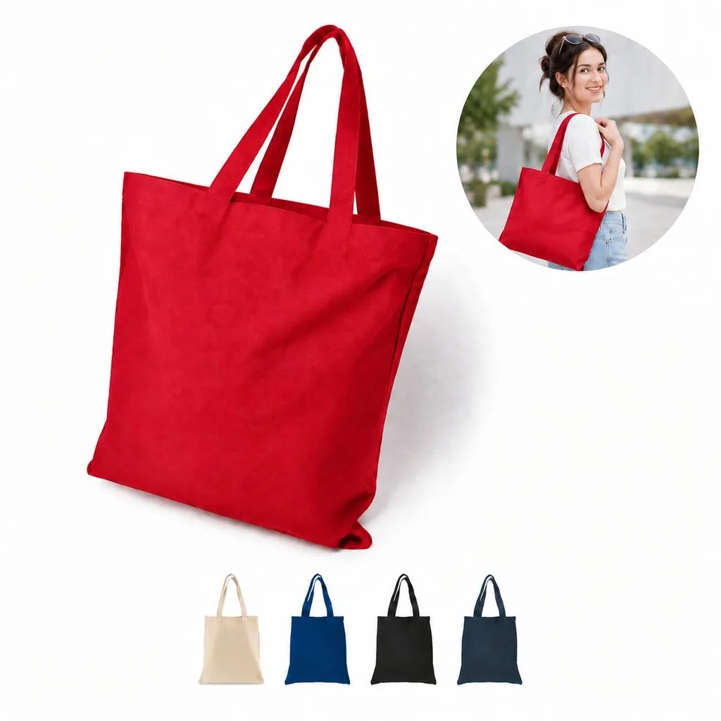 Eco-Friendly Reusable Cotton Canvas Tote for Daily Use 2