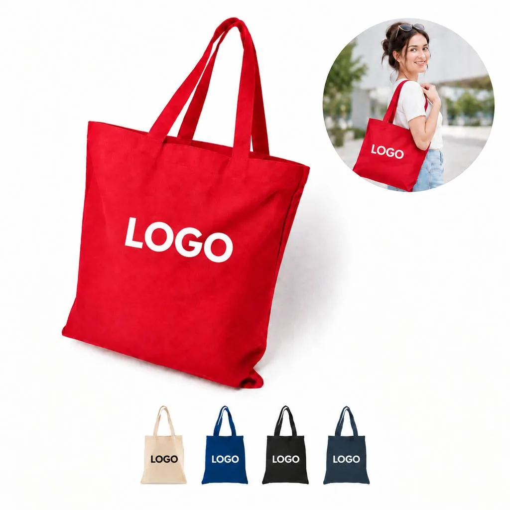 Eco-Friendly Reusable Cotton Canvas Tote for Daily Use