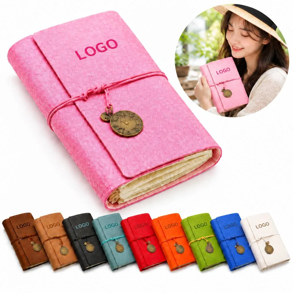 Compact Retro A6 Mini Notebook for Daily Notes