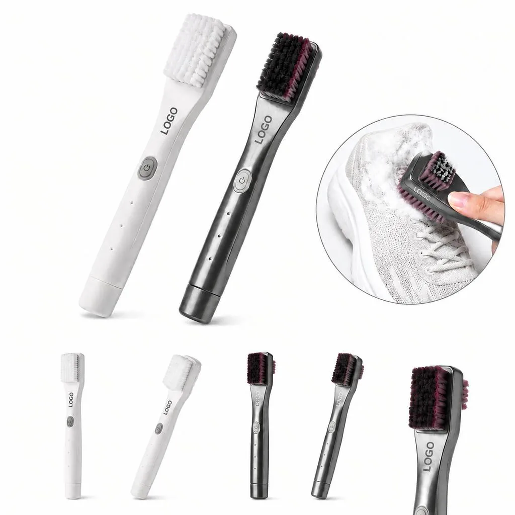 Rechargeable Motorized Shoe Brush for Cleaning