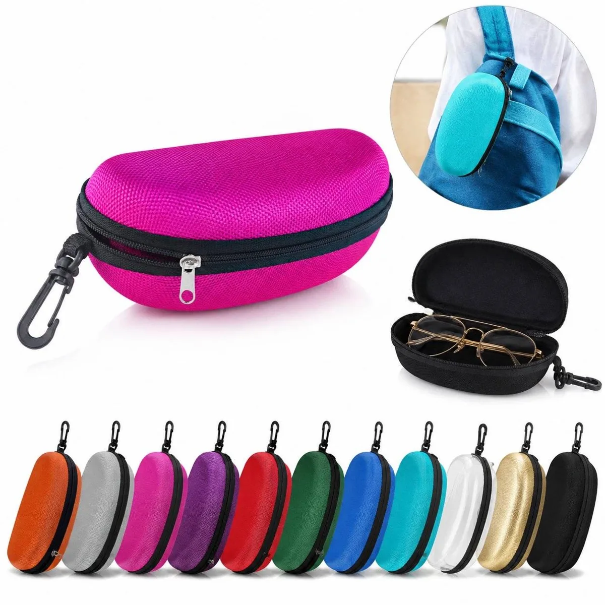 Hard EVA Eyewear Case for Secure Travel Storage 2