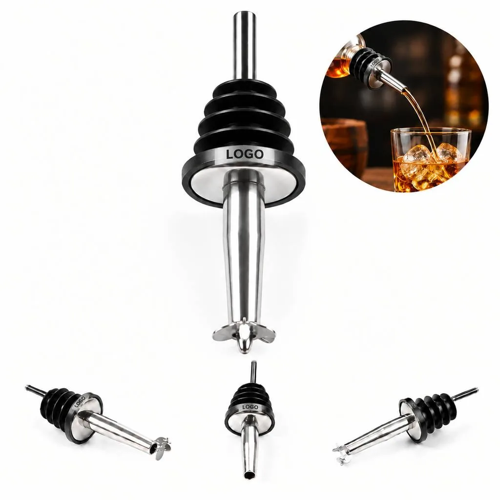 Drip-Free Stainless Steel Bottle Pourer Stopper