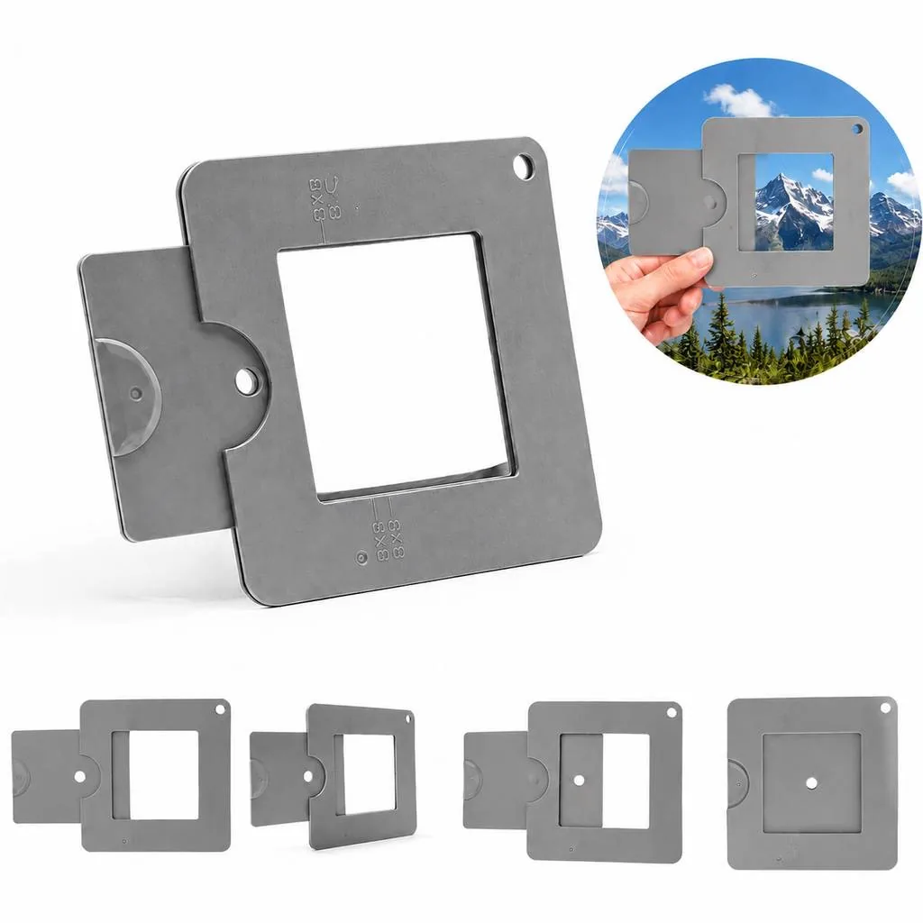 Portable Gridded Art Viewfinder for Drawing and Sketching 2