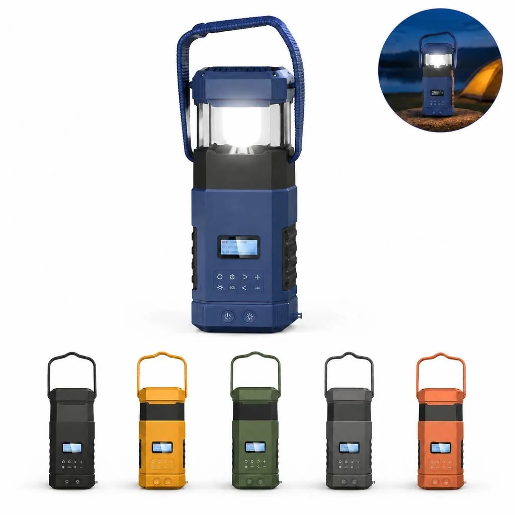 Battery Operated Outdoor Camping Lantern with Adjustable 2