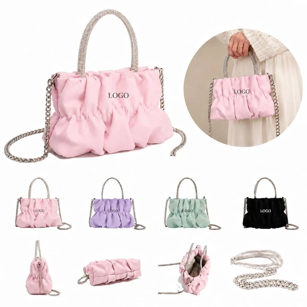Sparkling Rhinestone Mini Crossbody Bag