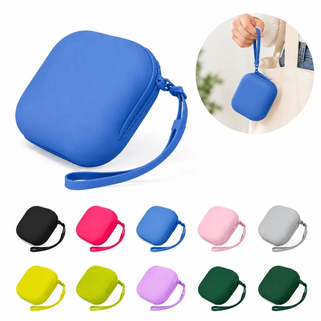 Flexible Silicone Keyring Coin Purse 2
