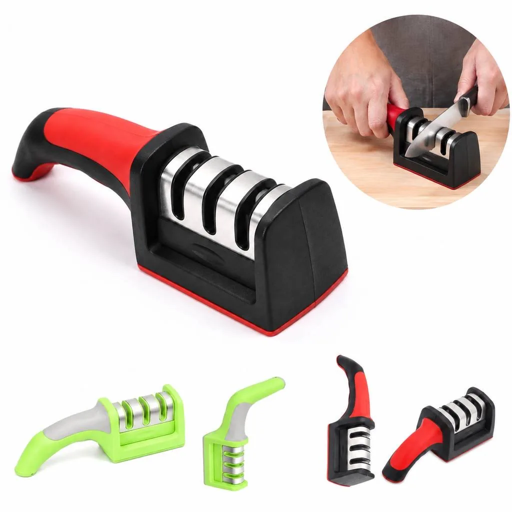 Multi-Stage Kitchen Knife Sharpening Tool 2