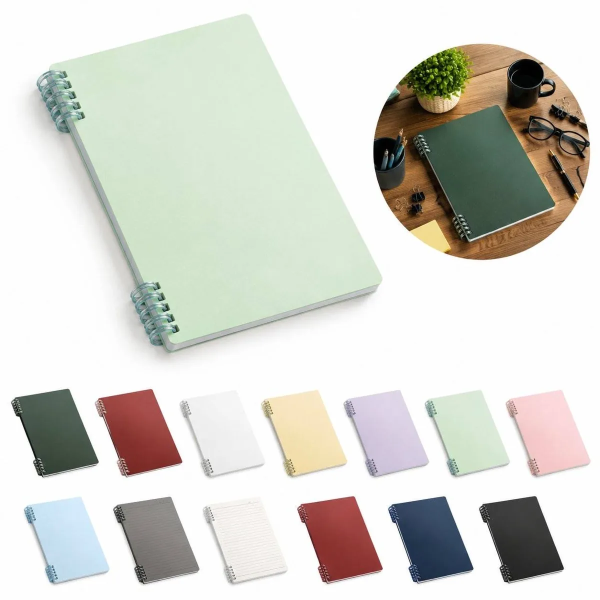 B5 Refillable Notebook with Elastic Closure for Students 2