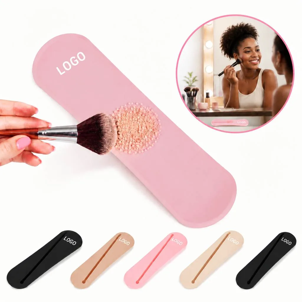 Silicone Makeup Brush Travel Holder Protective Storage Case