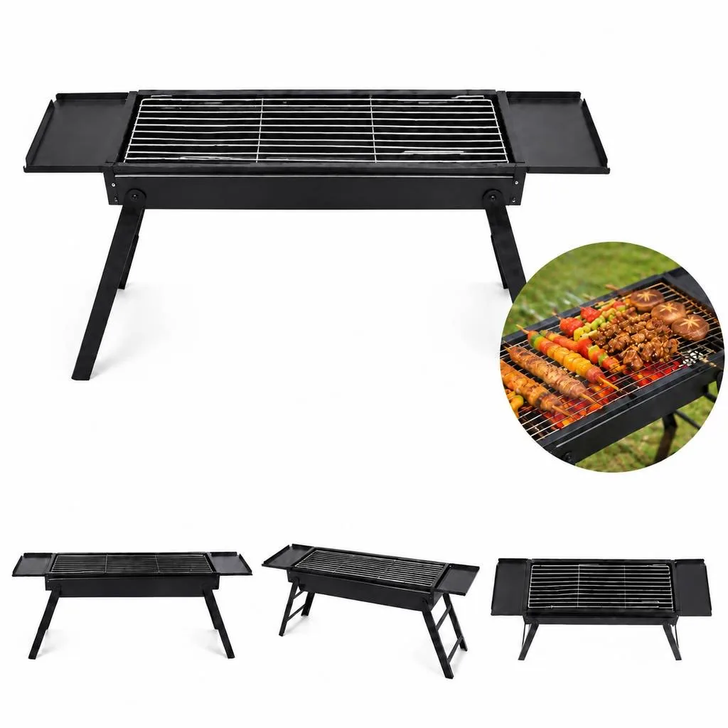 Portable Smokeless Outdoor Barbecue Grill 2