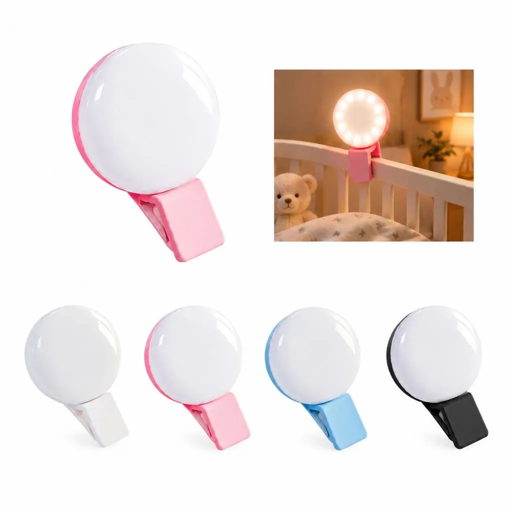Compact Timer LED Clip Light for Indoor Ambient Use 2