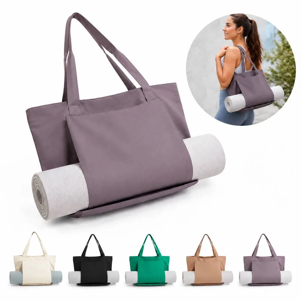 Lightweight Yoga Mat Carry Bag with Shoulder Strap 2