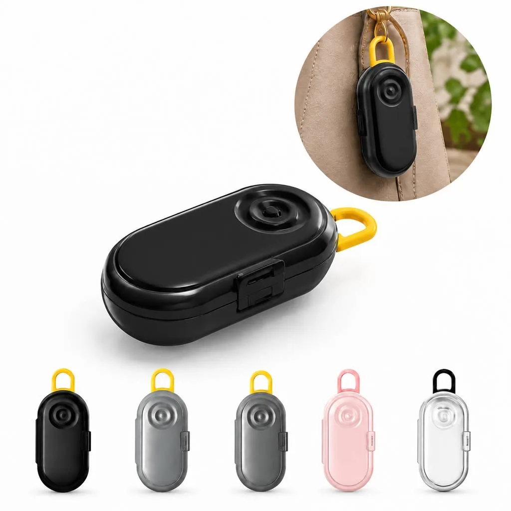 Compact Travel Hygiene Case with Snap-Lock Lid 2