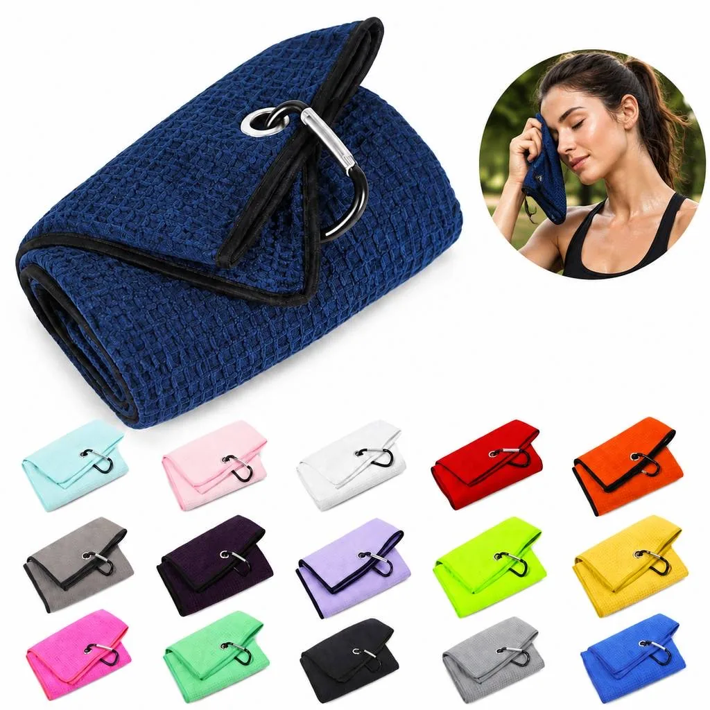 Quick-Dry Waffle Athletic Gym Towel for Workouts 2