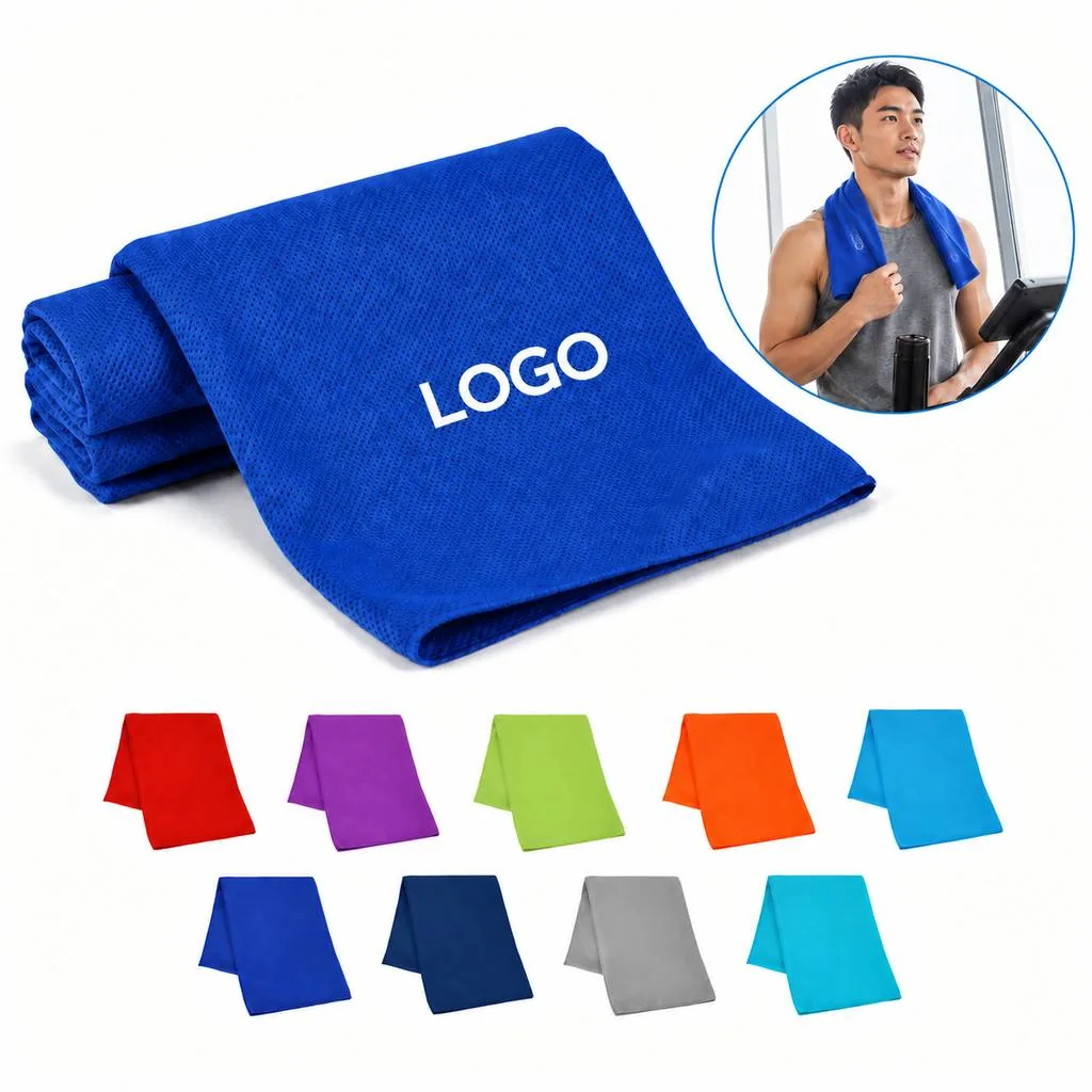 Eco-Friendly Recycled PET Cooling Towel for Sports
