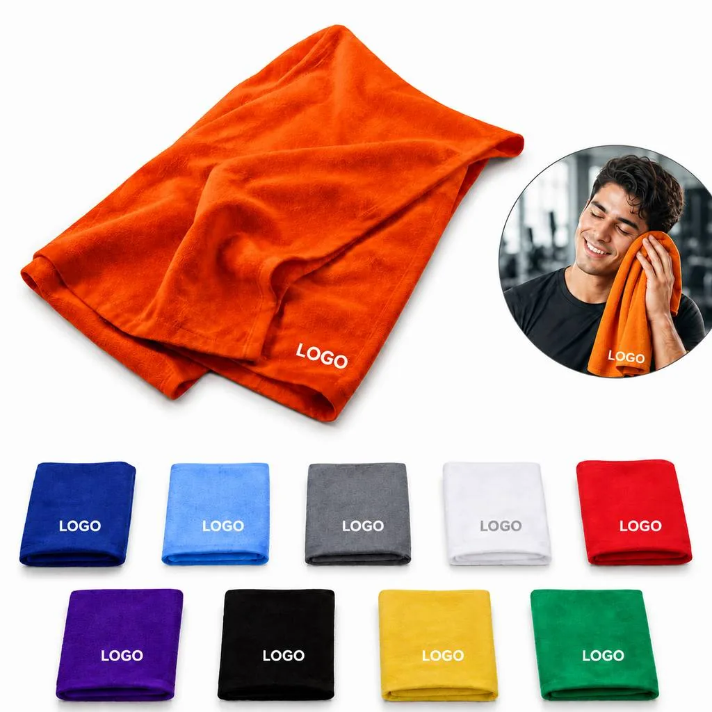 Quick-Dry Cotton Sports Towel for Sweat