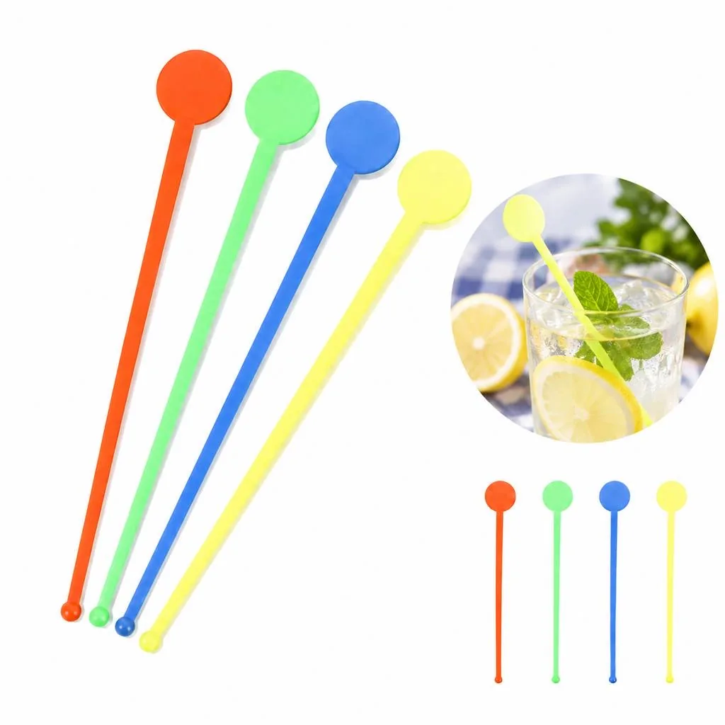 Classic Plastic Drink Stirrers for Cocktails and Iced 2