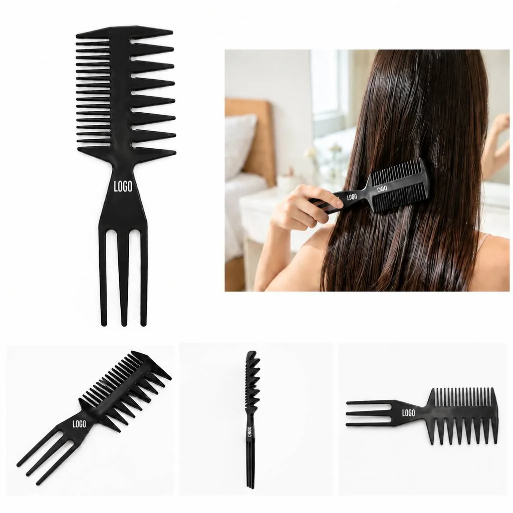 Men's Multi-Section Styling Comb for Grooming