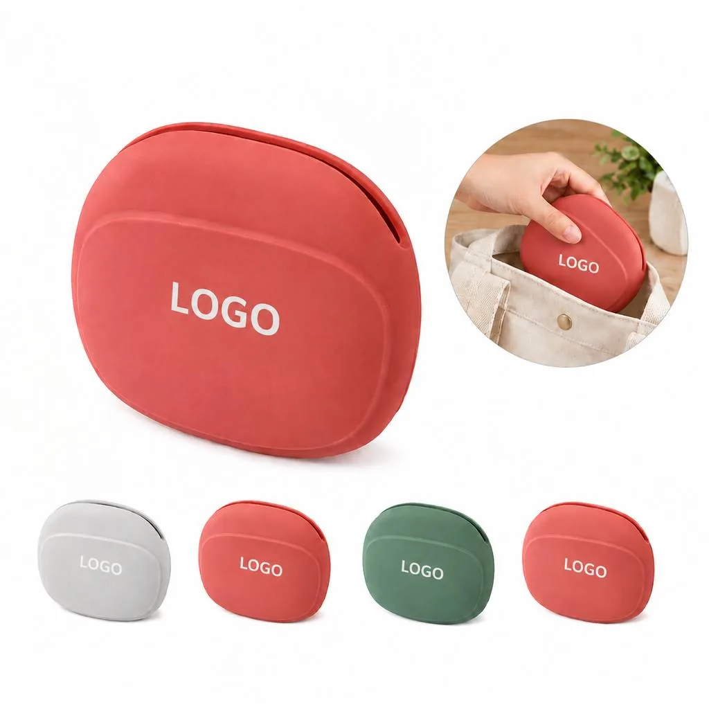 Soft Plastic Earphone Organizer Box with Secure Closure