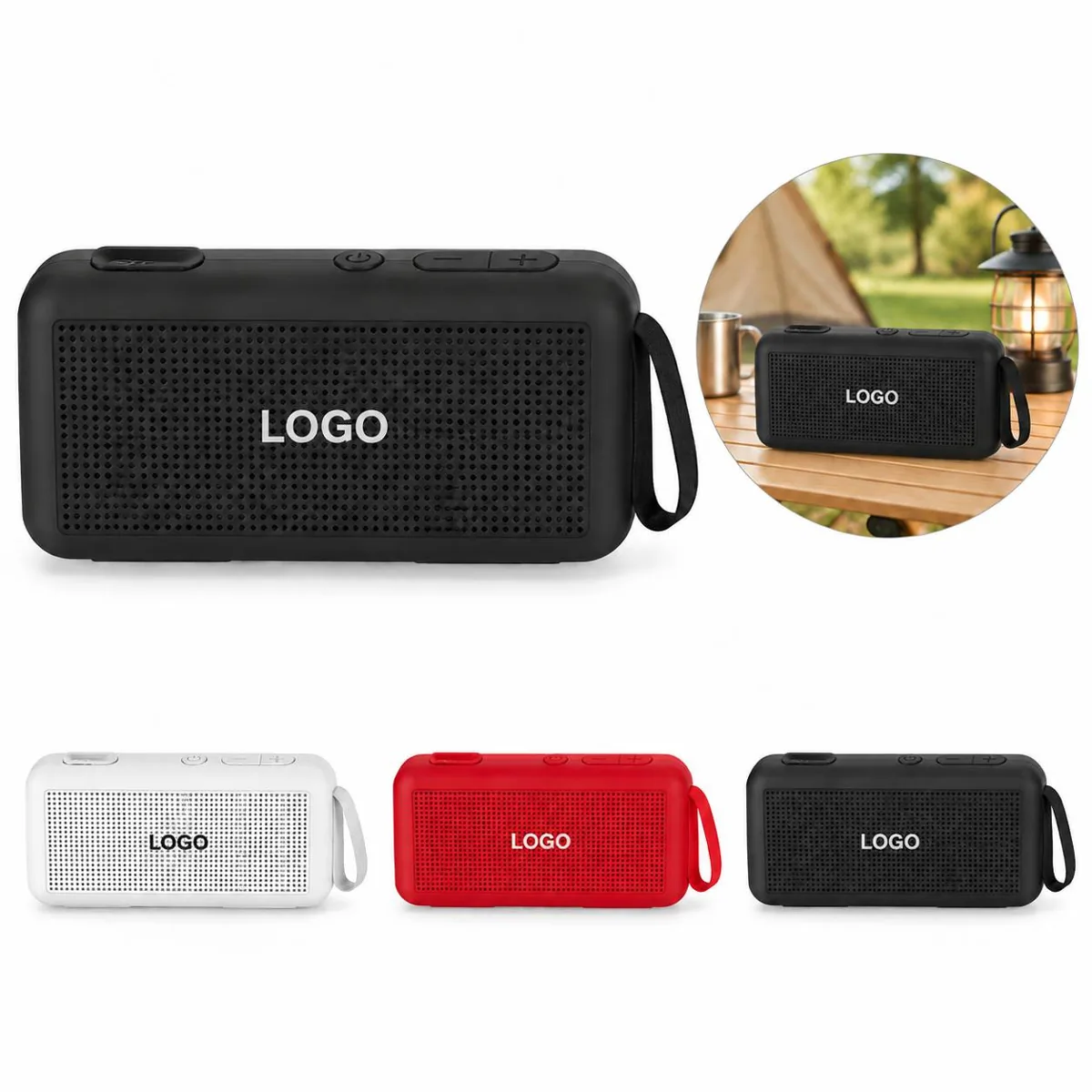Portable Mini Bluetooth Speaker with Mic