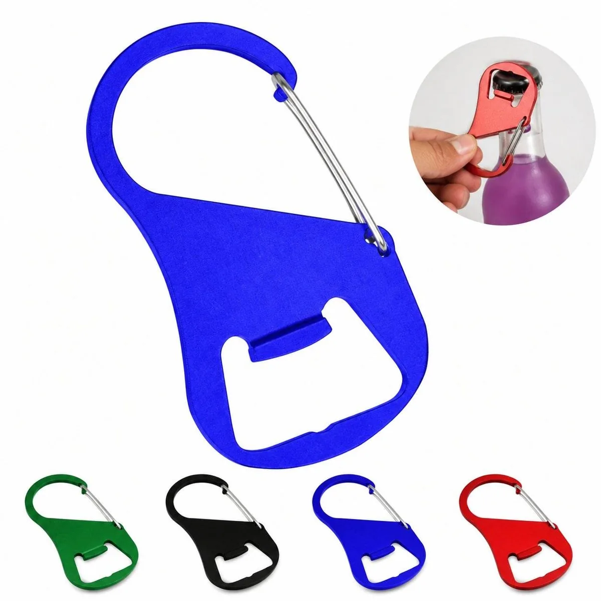 Metal Carabiner Clip Bottle Opener for Keychain 2