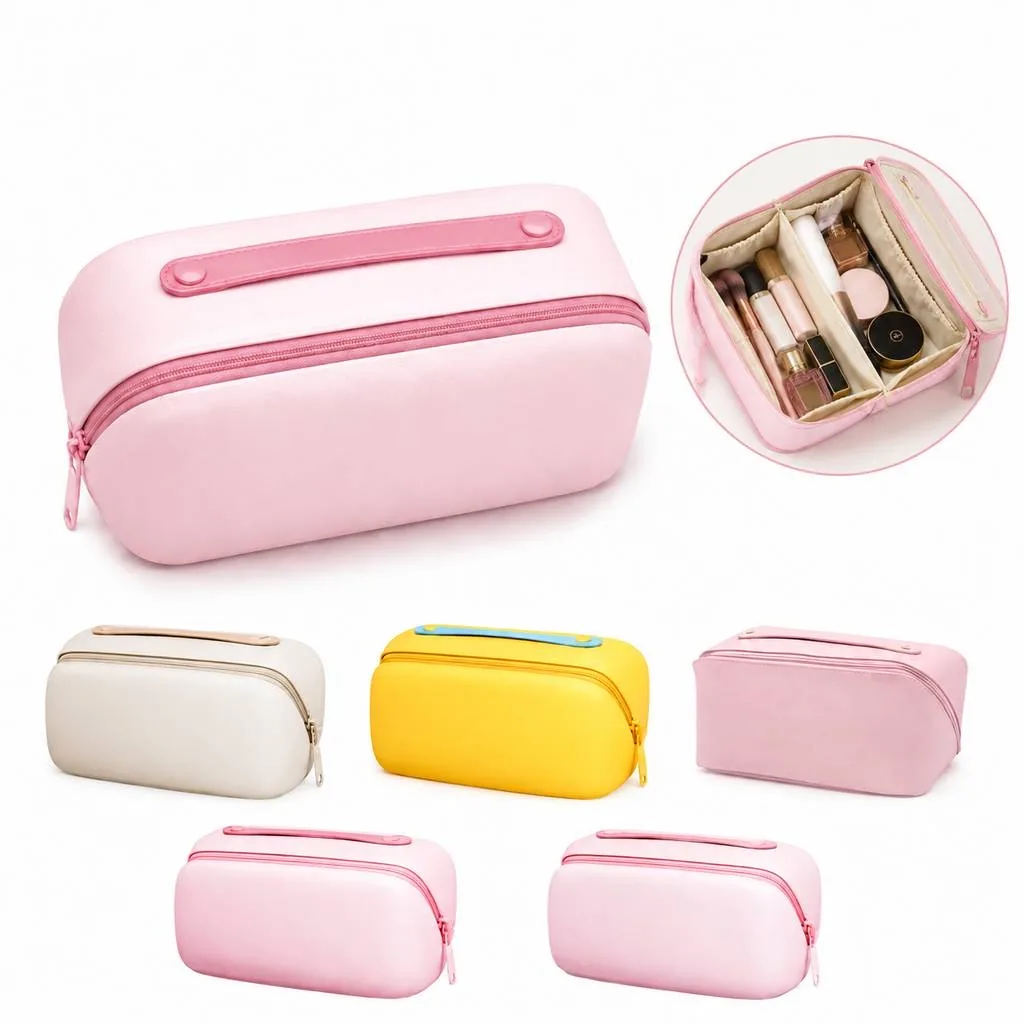Large EVA Makeup Storage Bag with Zipper 2