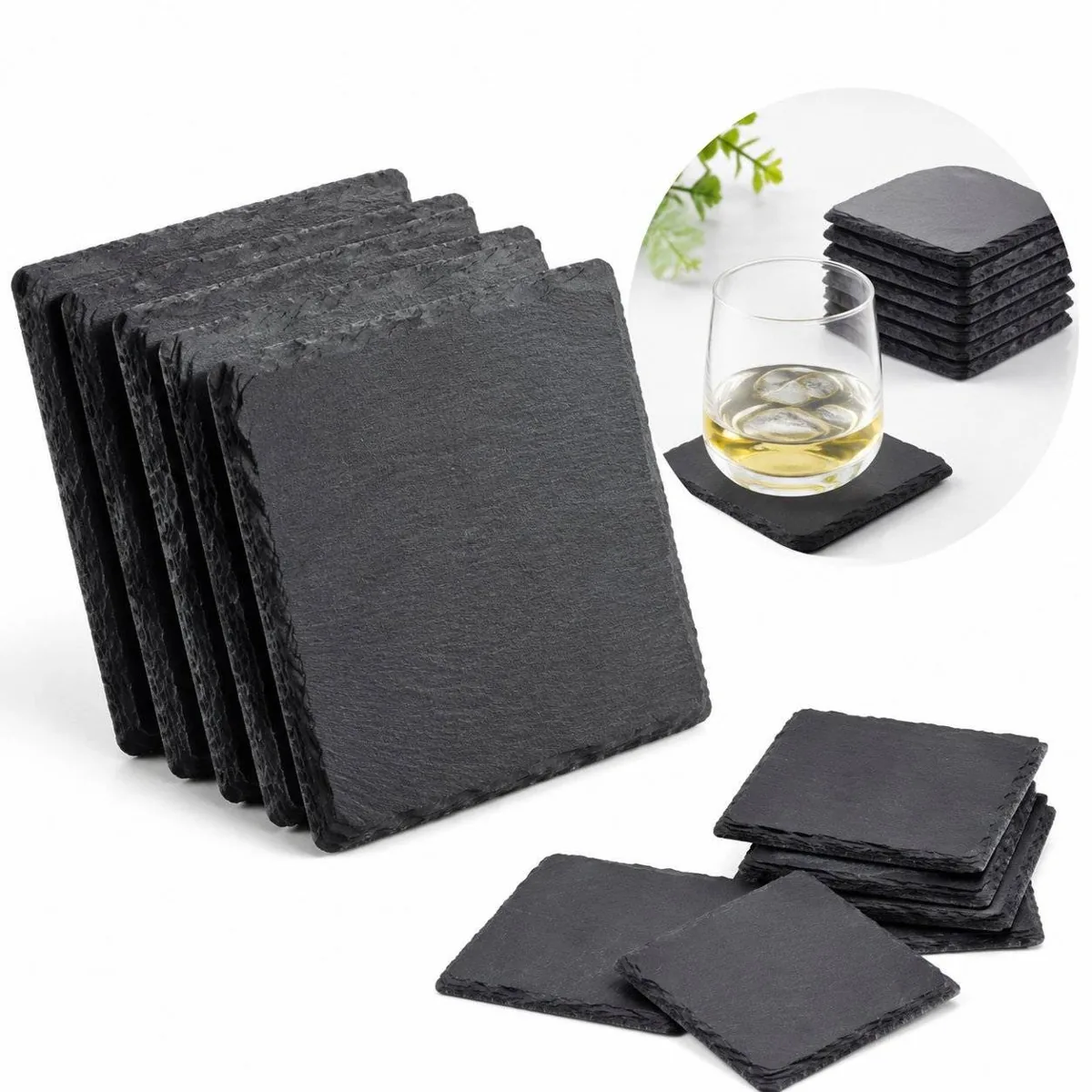 Engraved Stone Heat-Resistant Table Placemat 2