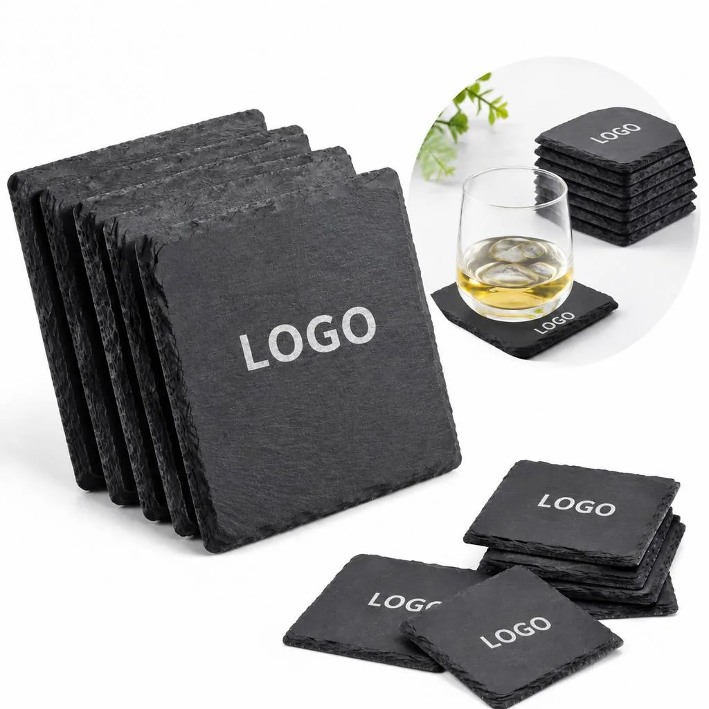 Engraved Stone Heat-Resistant Table Placemat
