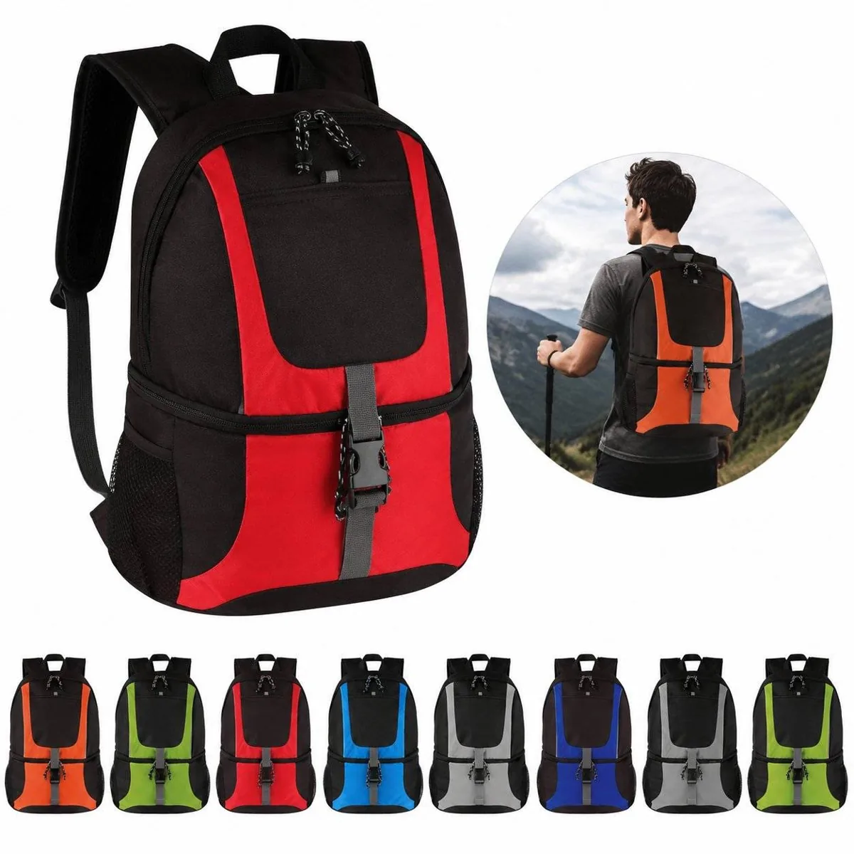 Insulated Cooler Backpack for Outdoor Travel 2