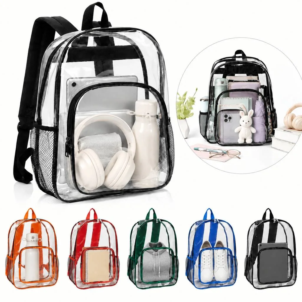 Transparent EVA Stadium Backpack See-Through Bag 2