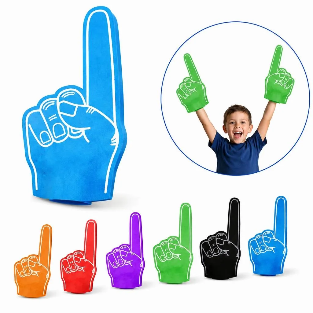 Custom EVA Foam Cheerleading Hand Props for Sports Events 2