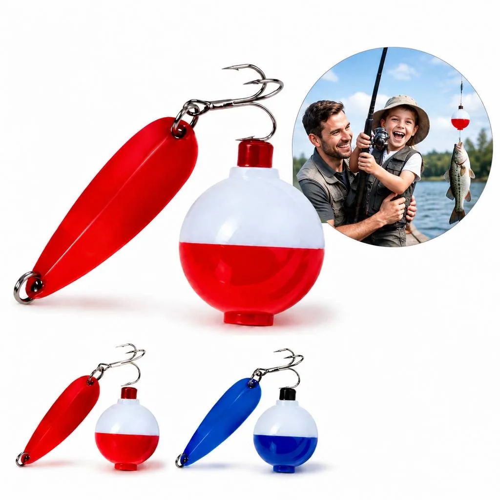 Floating Bobber Spoon Lure for Freshwater Saltwater 2