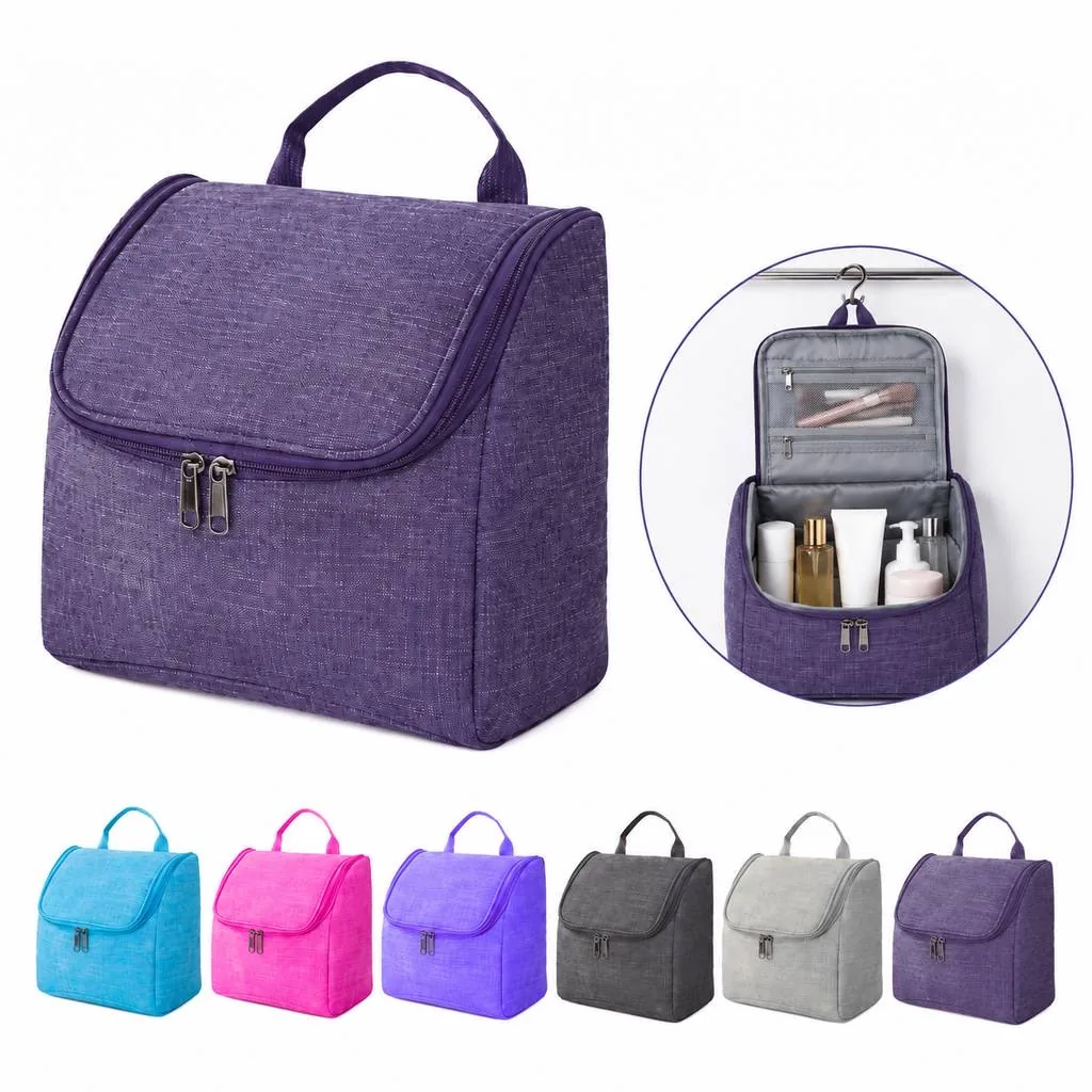 Large Water-Resistant Toiletry Organizer for Travel 2