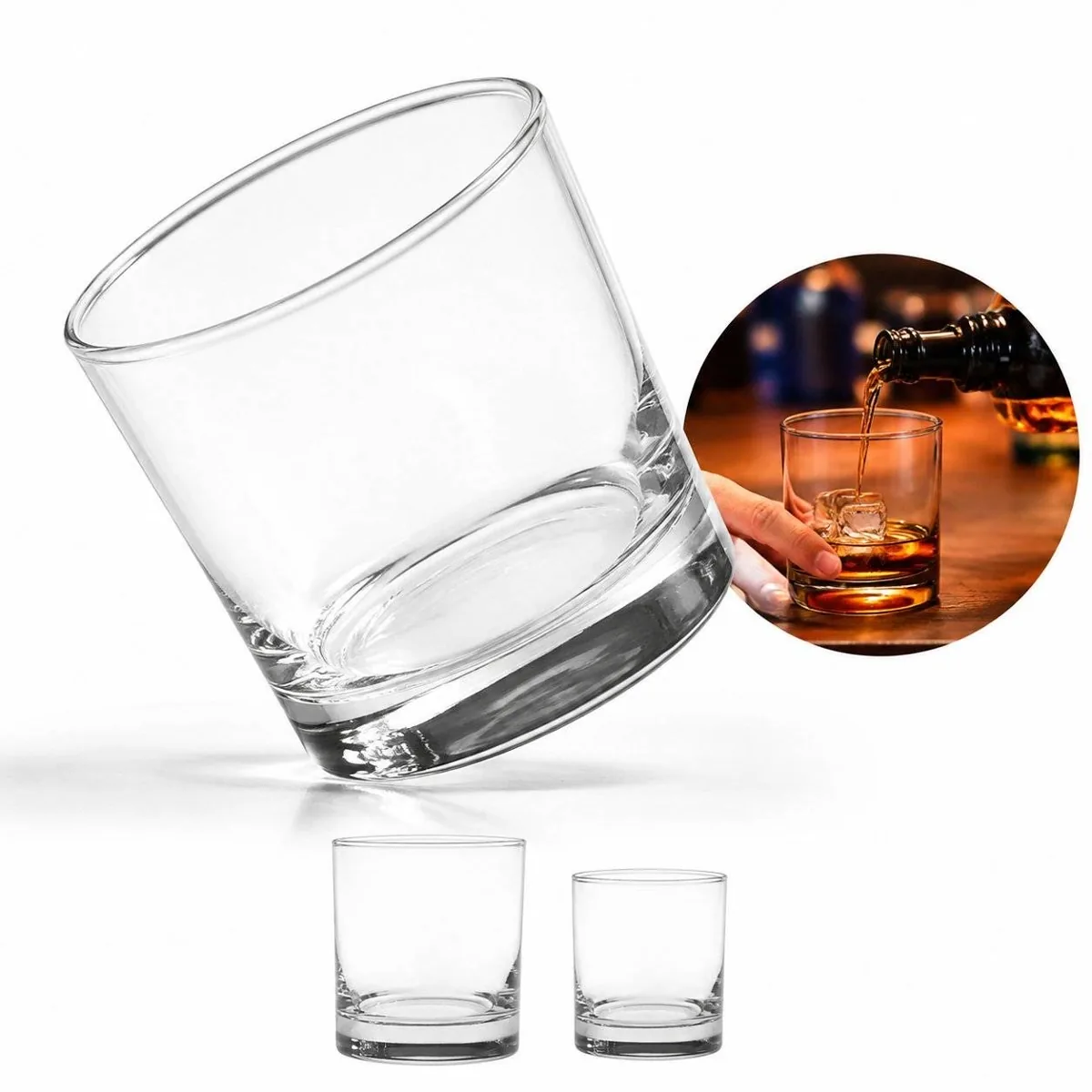 Borosilicate Glass Drinking Cup for Hot and Cold Beverages 2