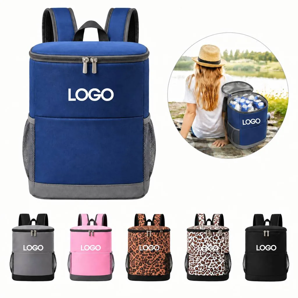 Insulated Oxford Backpack for Meals and Drinks