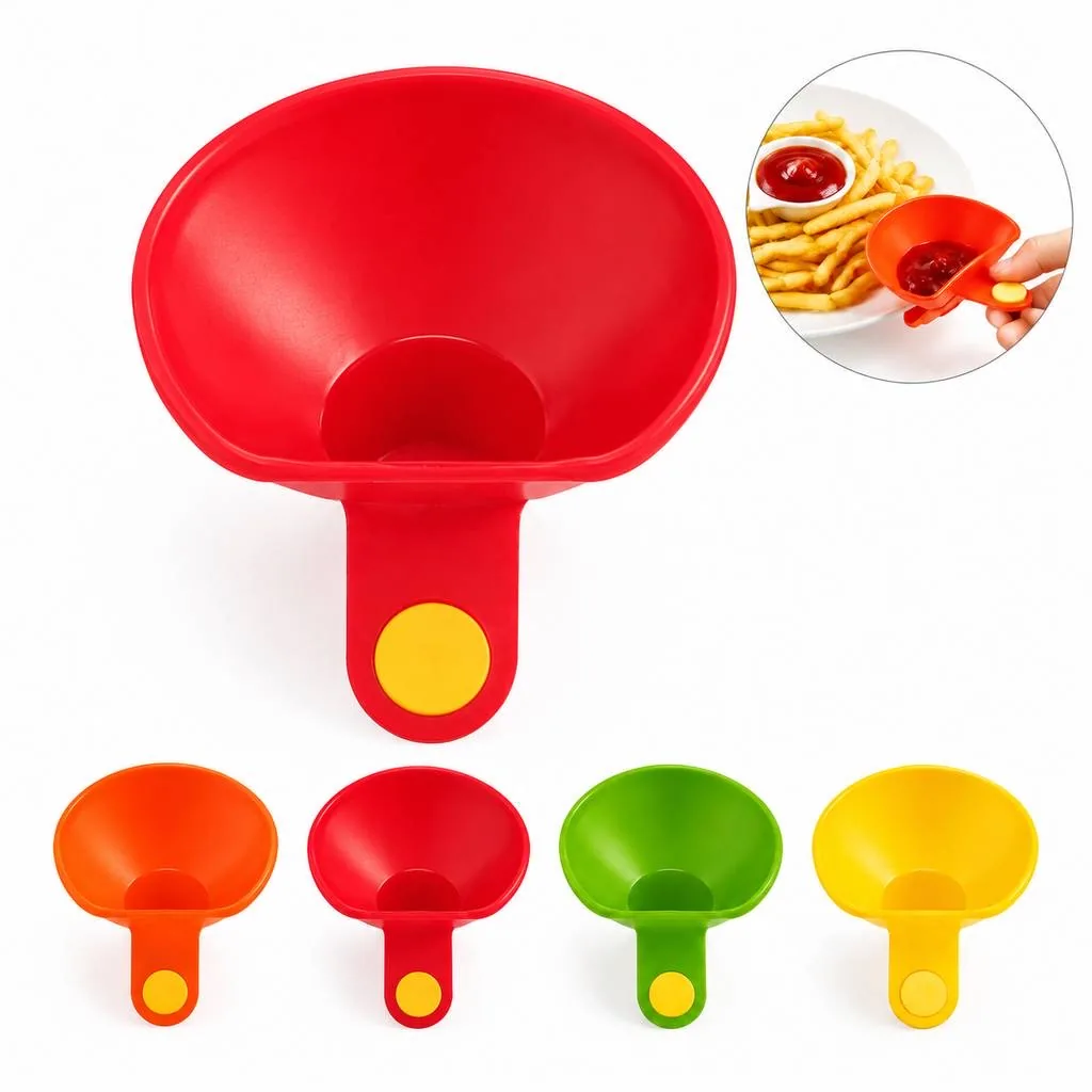 Food-Safe Polycarbonate Dip Cup with Stable Base 2