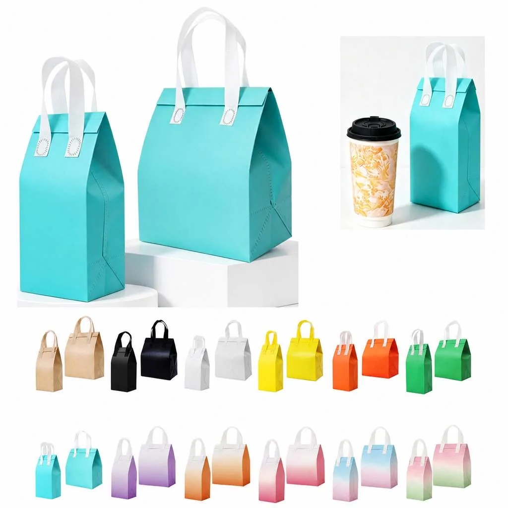 Heat-Retaining Foil Takeout Bags for Food Delivery 2