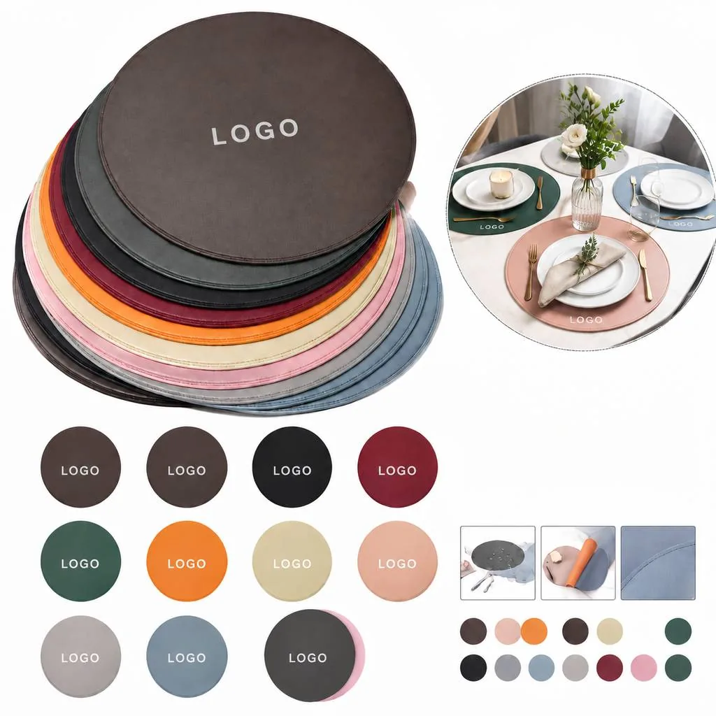 Round Table Mats for Dining, Heat-Resistant & Easy-Clean