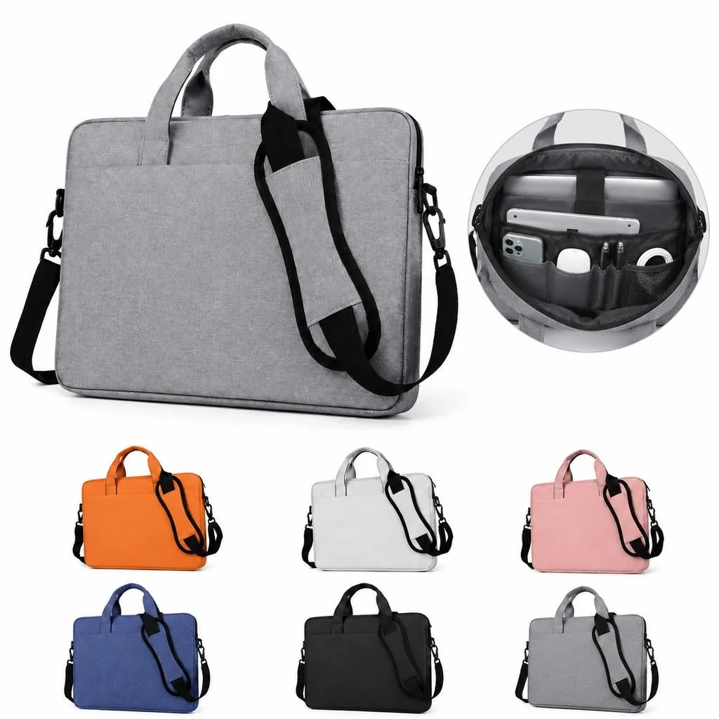 Water-Resistant Padded Laptop Carrying Case Fits 13-15.6 2