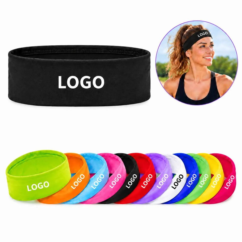 Elastic Breathable Sports Headband for Yoga Workouts