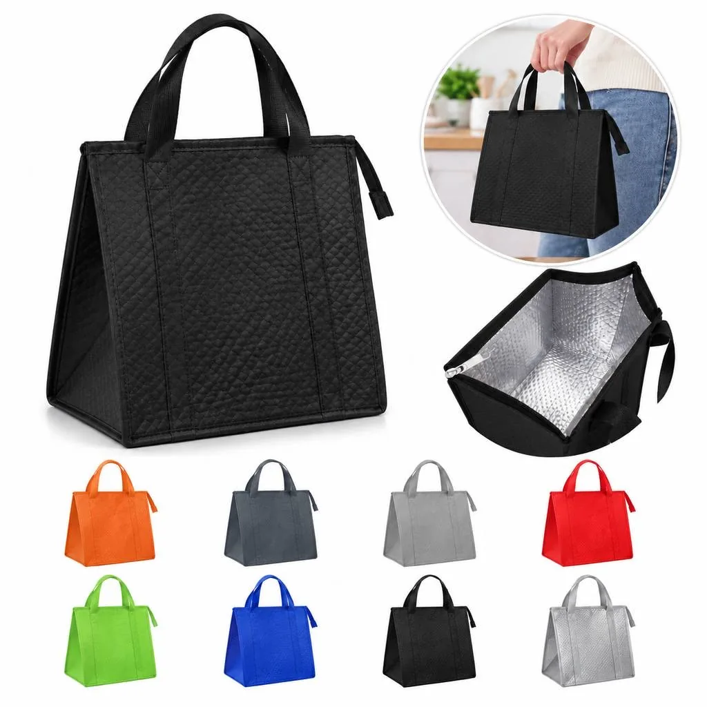 Reusable Insulated Aluminum Grocery Thermal Bag 2