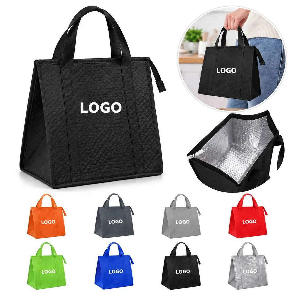 Reusable Insulated Aluminum Grocery Thermal Bag