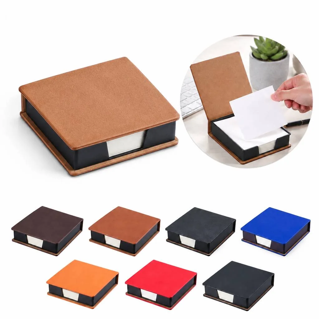 PU Leather Desk Organizer Box with Multiple Compartments 2