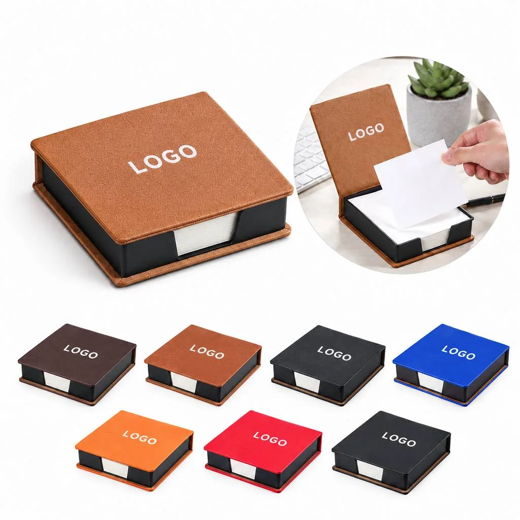 PU Leather Desk Organizer Box with Multiple Compartments