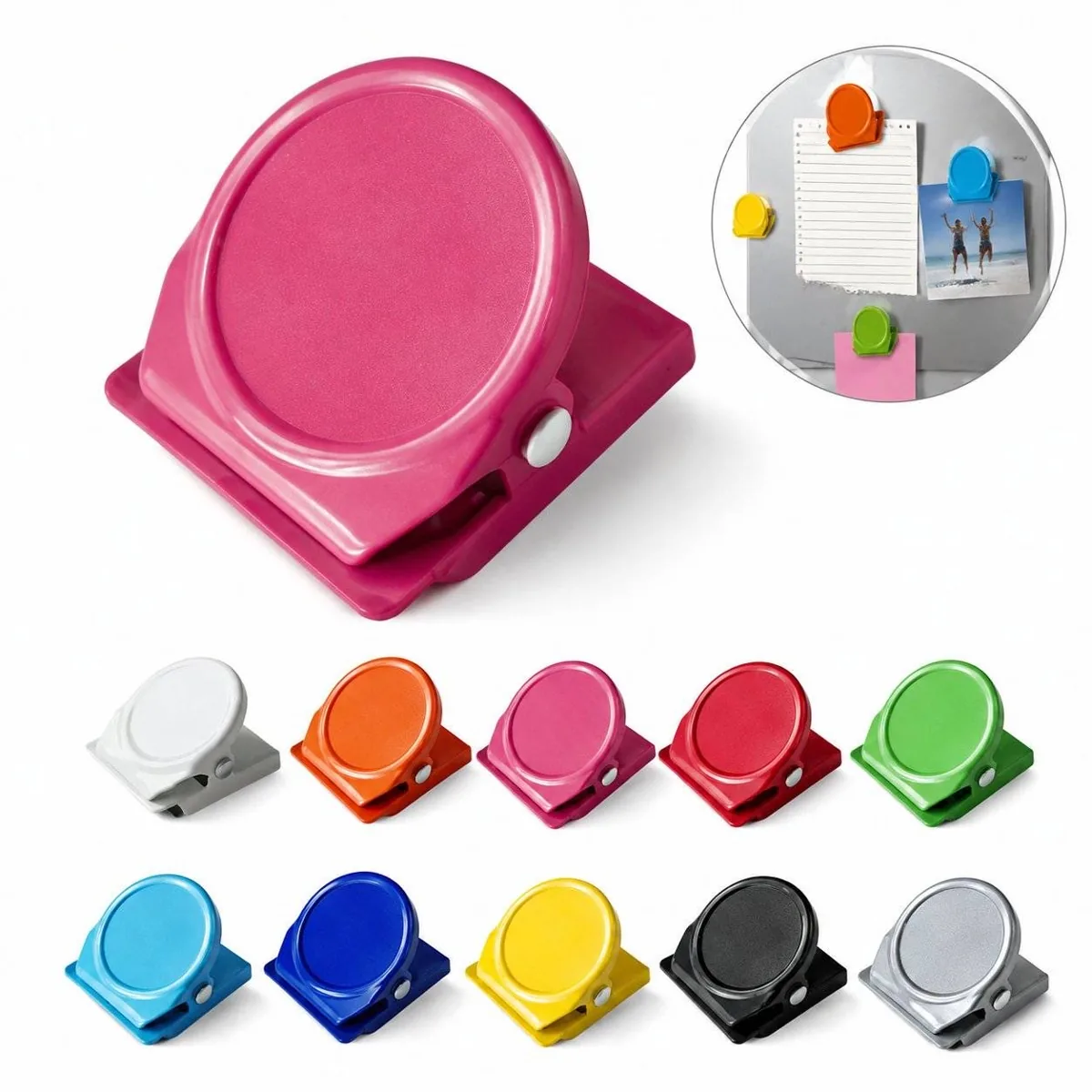 Magnetic Clips for Desk Organization, Strong Grip 2