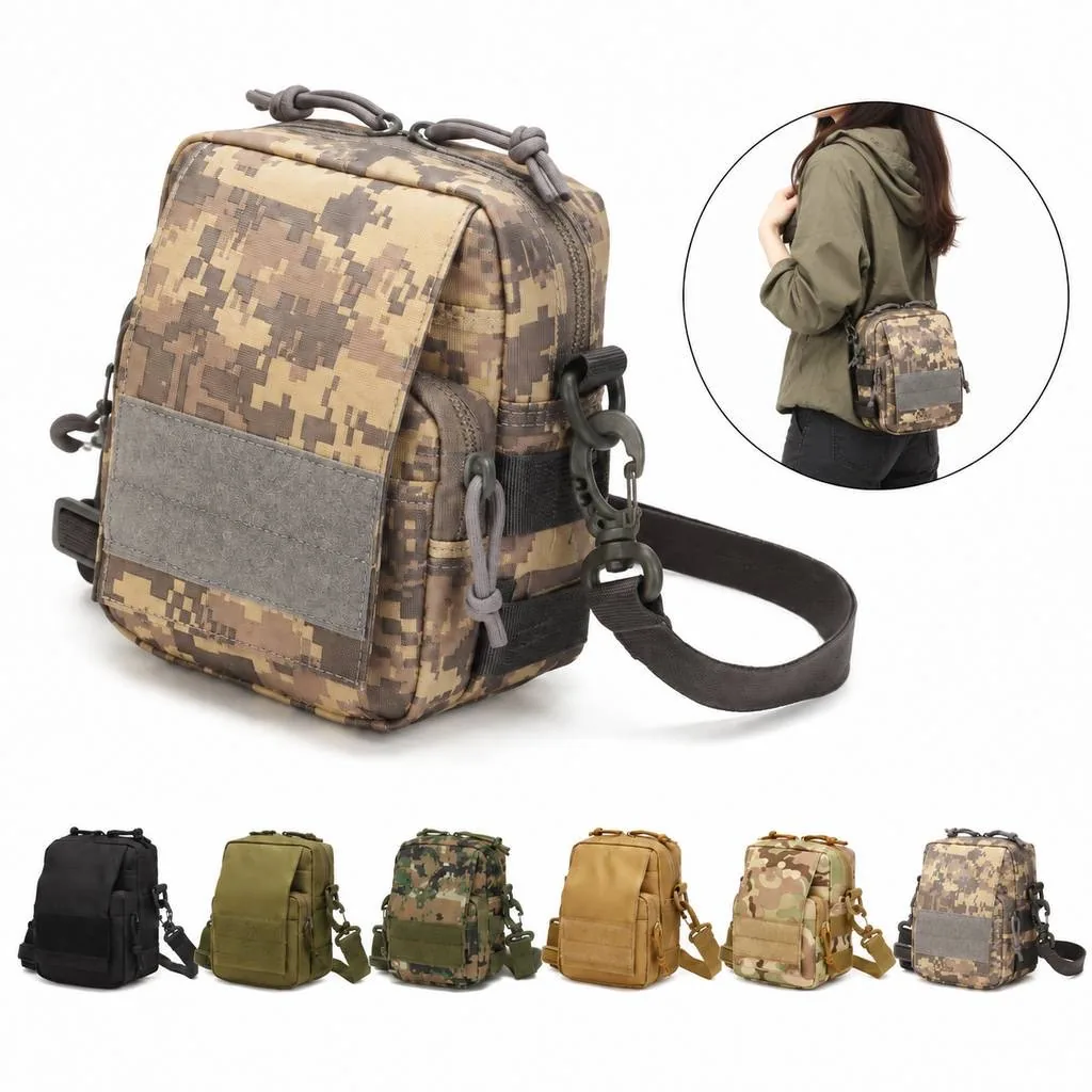 Waterproof Tactical Waist Belt Bag for Outdoor Use 2