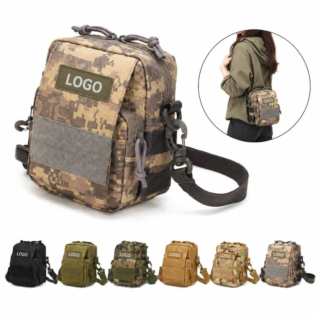 Waterproof Tactical Waist Belt Bag for Outdoor Use