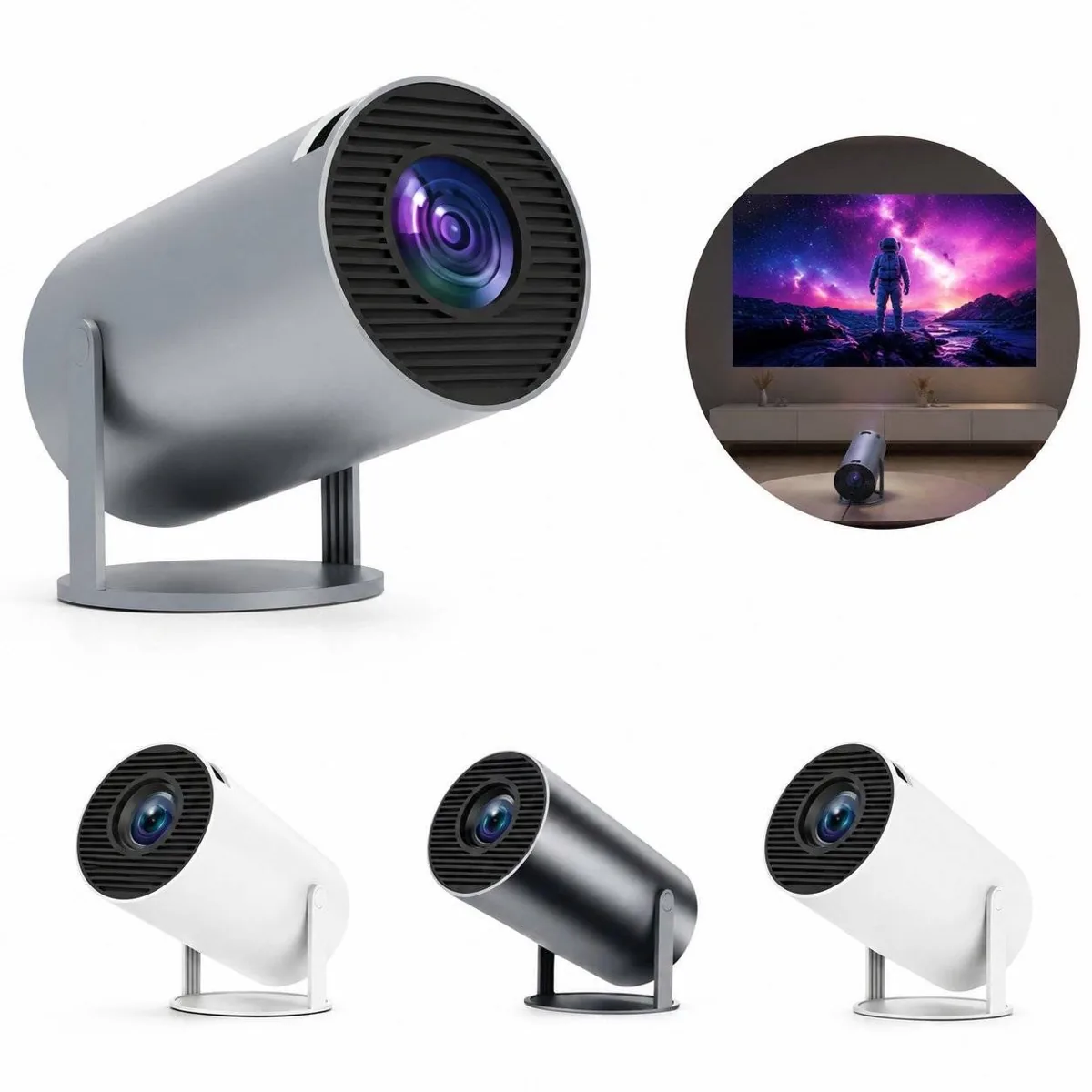 Portable Wireless 4K Home Projector 2